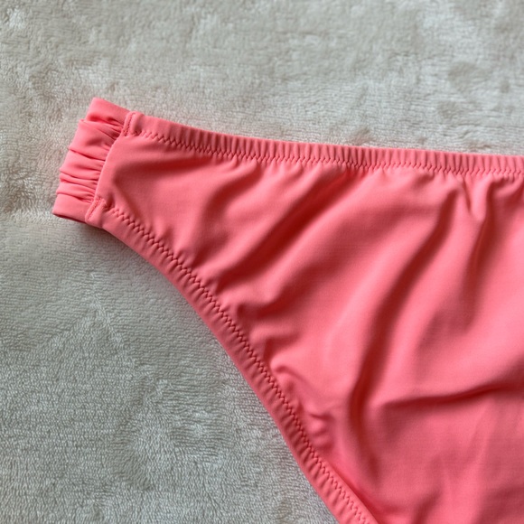 Victoria Secret Bikini Bottom Coral Beach Vacation Women’s Size Large - Picture 7 of 13